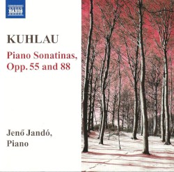 Piano Sonatinas, opp. 55 and 88 by Kuhlau ;   Jenő Jandó