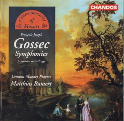 Symphonies by François-Joseph Gossec ;   London Mozart Players ,   Matthias Bamert