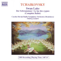 Swan Lake (Complete Ballet) by Tchaikovsky ;   Czecho-Slovak Radio Symphony Orchestra (Bratislava) ,   Ondrej Lenárd