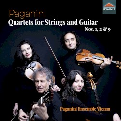 Quartets for Strings and Guitar nos. 1, 2 & 9 by Paganini ;   Paganini Ensemble Vienna