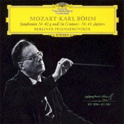 Symphonies Nos.40 & 41 "Jupiter" by Wolfgang Amadeus Mozart ;   Berliner Philharmoniker ,   Karl Böhm