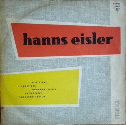 Gisela May singt Lieder von Hanns Eisler nach Texten von Bertolt Brecht by Hanns Eisler ,   Gisela May ,   Bertolt Brecht