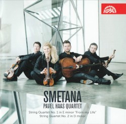 String Quartet no. 1 in E minor “From My Life” / String Quartet no. 2 in D minor by Smetana ;   Pavel Haas Quartet