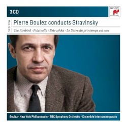Pierre Boulez Conducts Stravinsky by Igor Stravinsky ;   New York Philharmonic ,   Ensemble Intercontemporain ,   BBC Symphony Orchestra ,   The Cleveland Orchestra ,   Pierre Boulez
