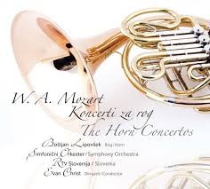 The Horn Concertos by W. A. Mozart ;   Simfonični orkester RTV Slovenija ,   Boštjan Lipovšek