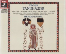 Tannhäuser by Wagner ;   Klaus König ,   Lucia Popp ,   Bernd Weikl ,   Waltraud Meier ,   Kurt Moll ,   Chor  &   Sinfonieorchester des Bayerischen Rundfunks ,   Bernard Haitink
