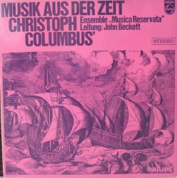 Music From the Time of Christopher Columbus by Musica Reservata