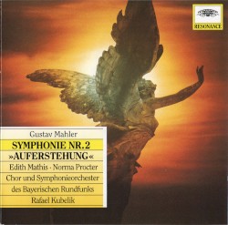 Symphonie Nr. 2 »Auferstehung« by Gustav Mahler ;   Edith Mathis ,   Norma Procter ,   Chor  &   Symphonieorchester des Bayerischen Rundfunks ,   Rafael Kubelík