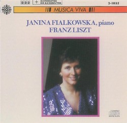Pieces for Piano Solo by Franz Liszt ;   Janina Fialkowska