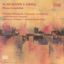 Piano Concertos by Robert Schumann ,   Edvard Grieg ;   Philharmonia Cassovia