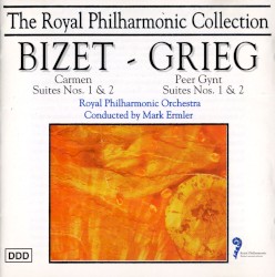 Bizet: Carmen Suites / Grieg: Peer Gynt Suites by Bizet ,   Grieg ;   Royal Philharmonic Orchestra ,   Mark Ermler