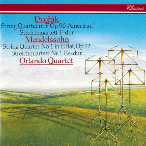 Dvořák: String Quartet in F, op. 96 “American” / Mendelssohn: String Quartet no. 1 in E-flat, op. 12