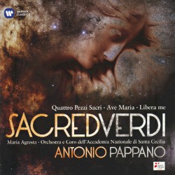 Sacred Verdi by Verdi ;   Orchestra  e   Coro dell'Accademia Nazionale di Santa Cecilia ,   Antonio Pappano