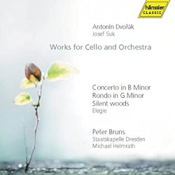 Works for Cello and Orchestra by Antonín Dvořák ,   Josef Suk ;   Staatskapelle Dresden ,   Michael Helmrath ,   Peter Bruns