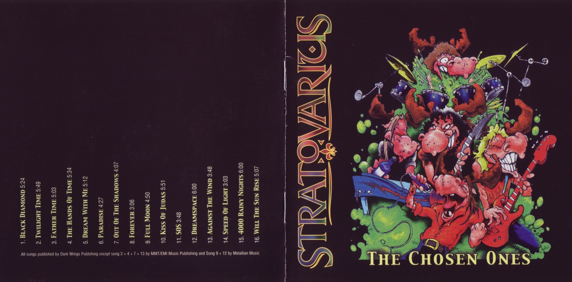 The Chosen Ones by Stratovarius (CD, Nov-1999, Noise) for sale online