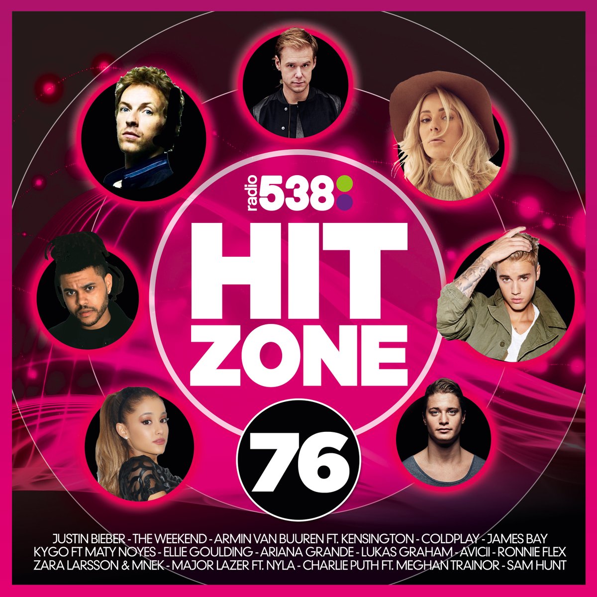Release “Radio Hitzone 76” by Artists - Cover Art -