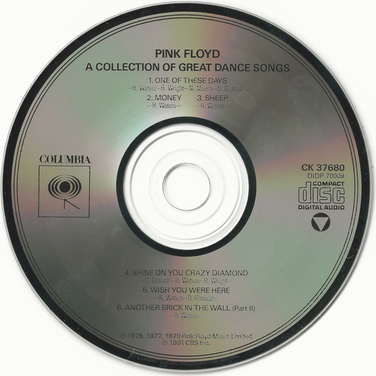 Release “A Collection of Great Dance Songs” by Pink Floyd - Cover 
