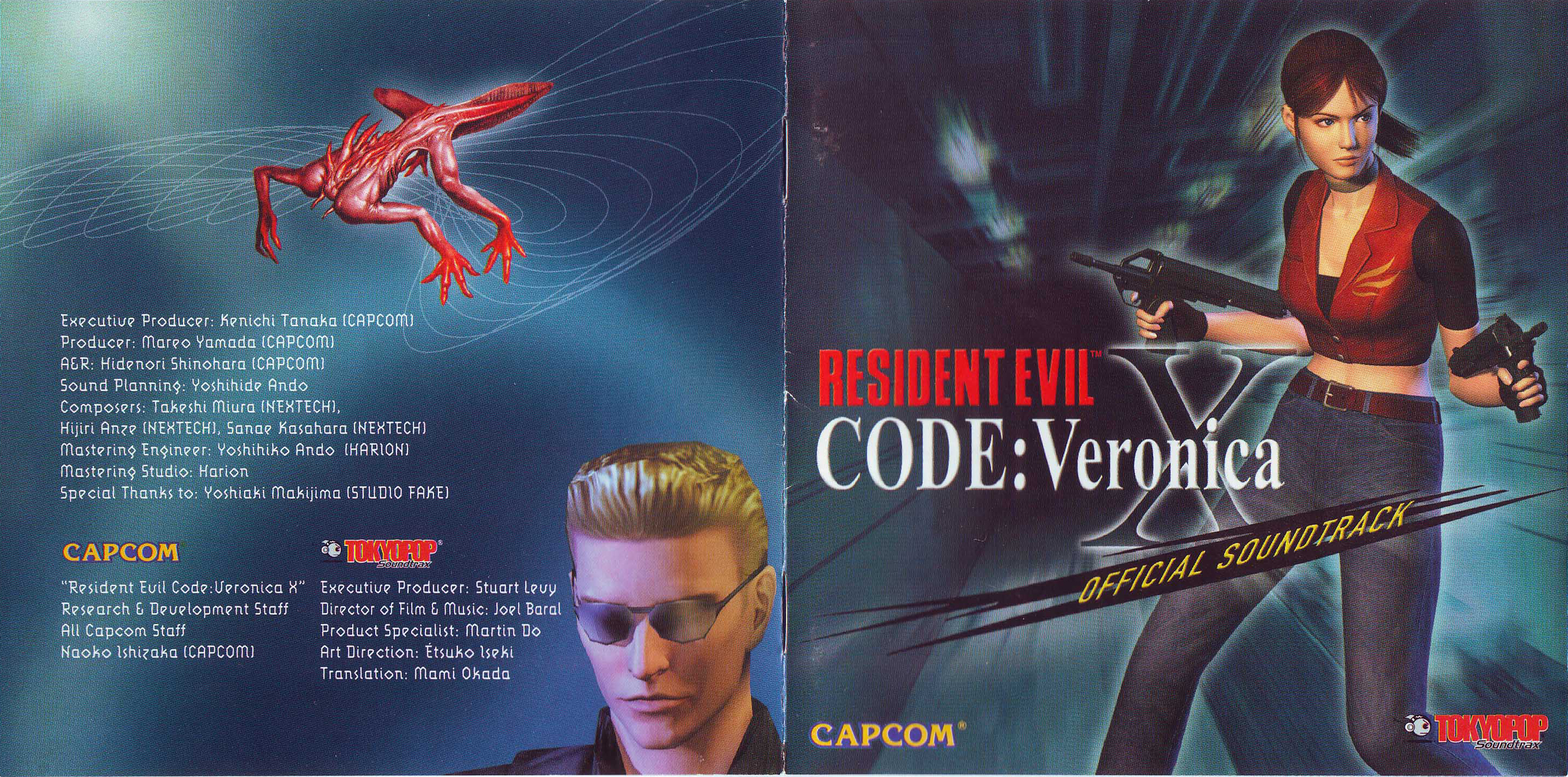 Takeshi Miura - Resident Evil - Code: Veronica X (Official Soundtrack), Releases
