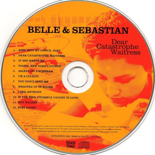 Release “Dear Catastrophe Waitress” by Belle & Sebastian - Cover 