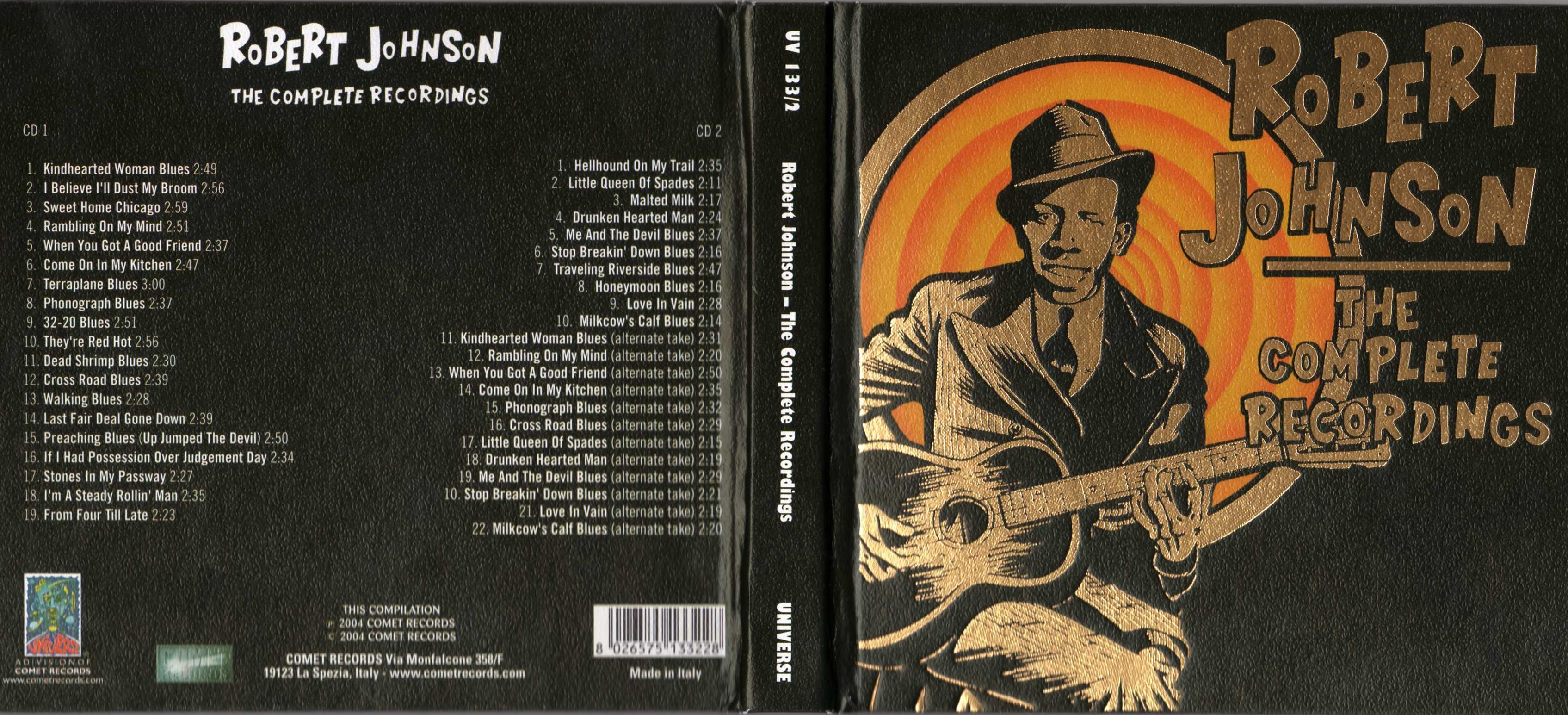 Release “The Complete Recordings” by Robert Johnson - Cover art