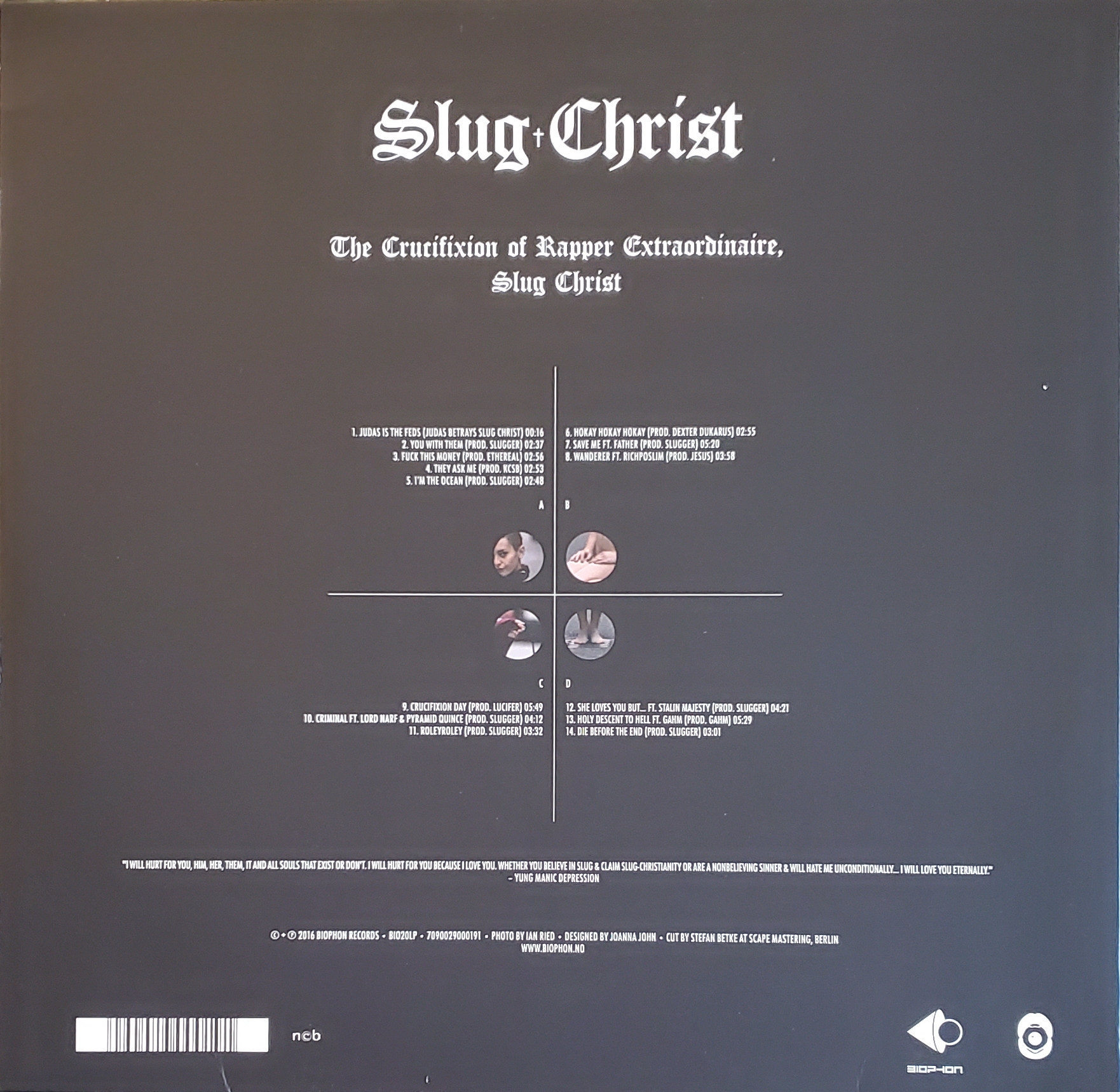 Release “The Crucifixion of Rapper Extraordinaire, Slug Christ” by Slug ...