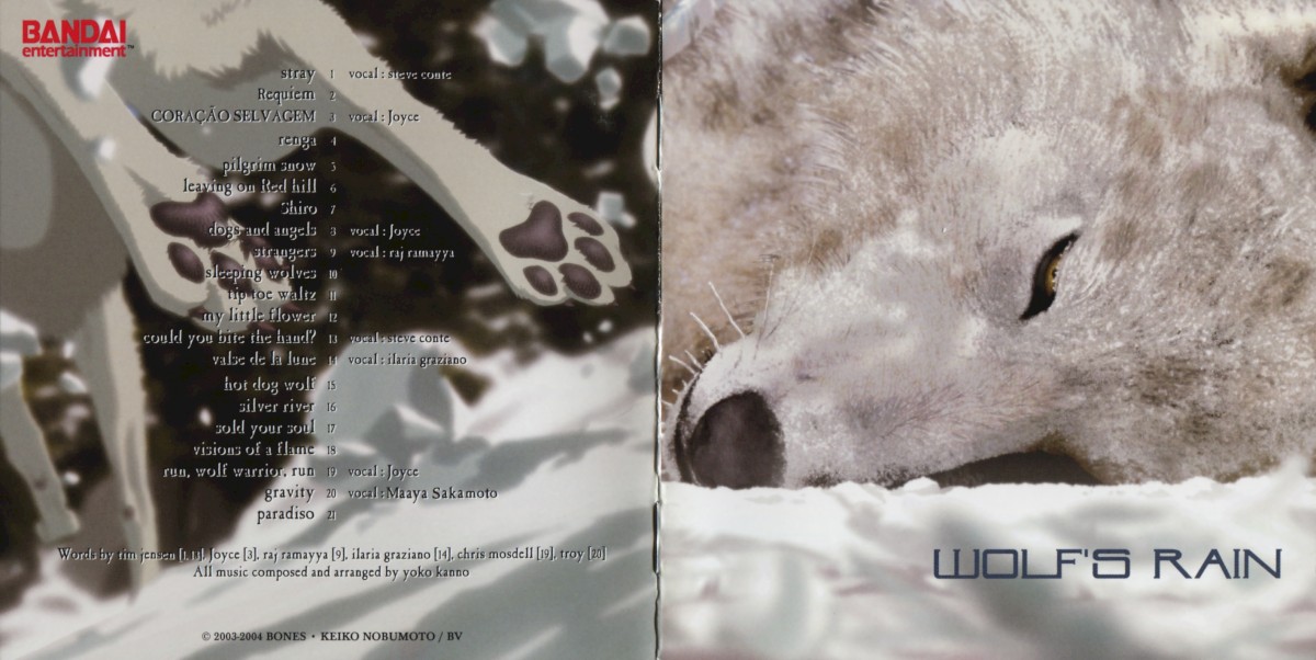 Release “Wolf's Rain” by Yoko Kanno - Cover Art - MusicBrainz