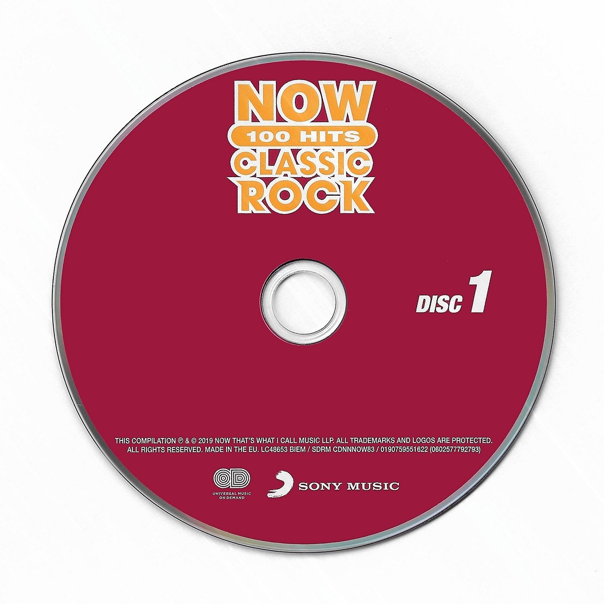 Release “NOW 100 Hits: Classic Rock” by Various Artists - Cover Art 